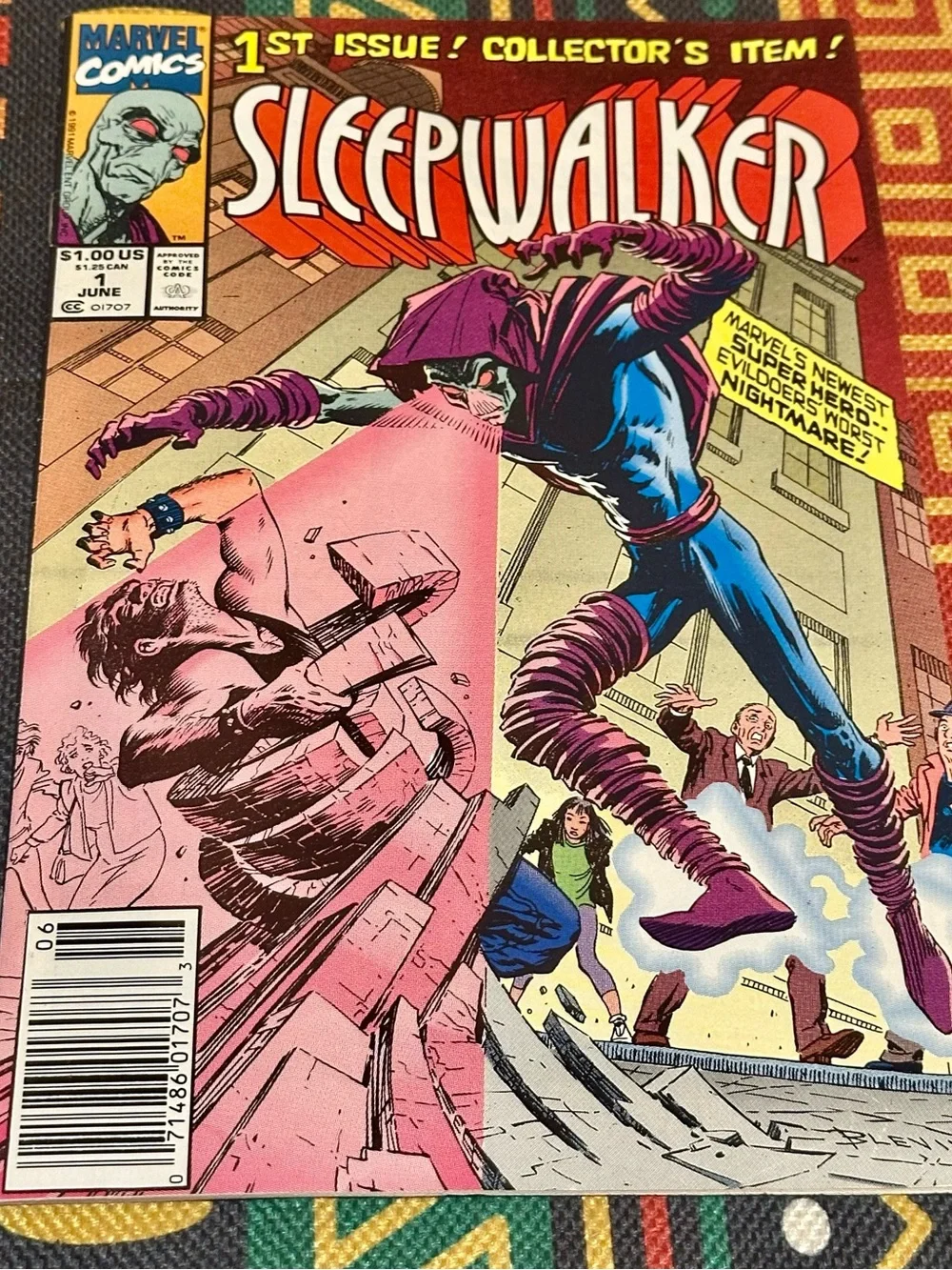 💥 ENTER THE MINDSCAPE! SLEEPWALKER #1 (JUNE 1991) – NEWSSTAND VARIANT 💥